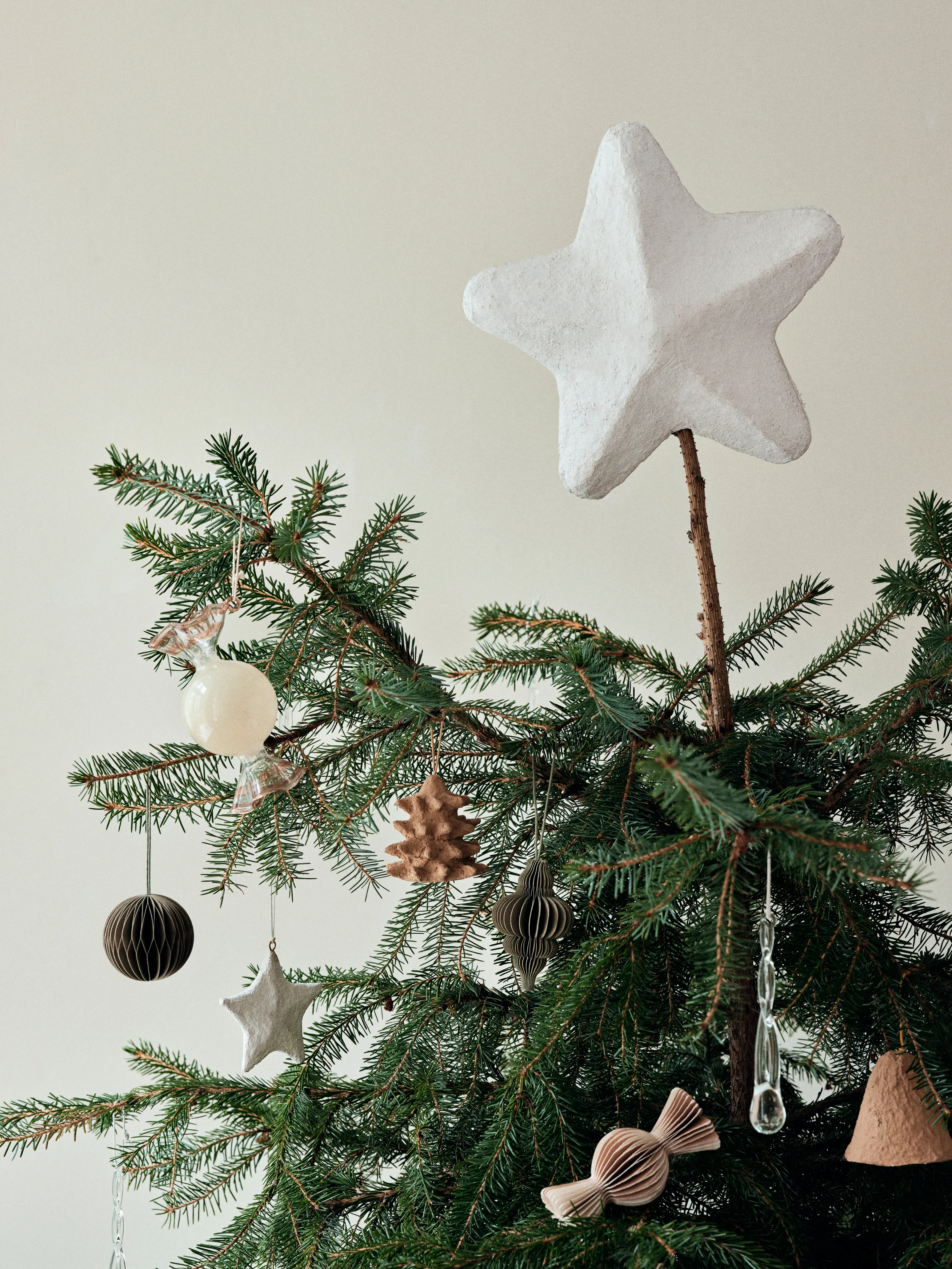 Puntale albero di natale a decorazioni per albero di natale