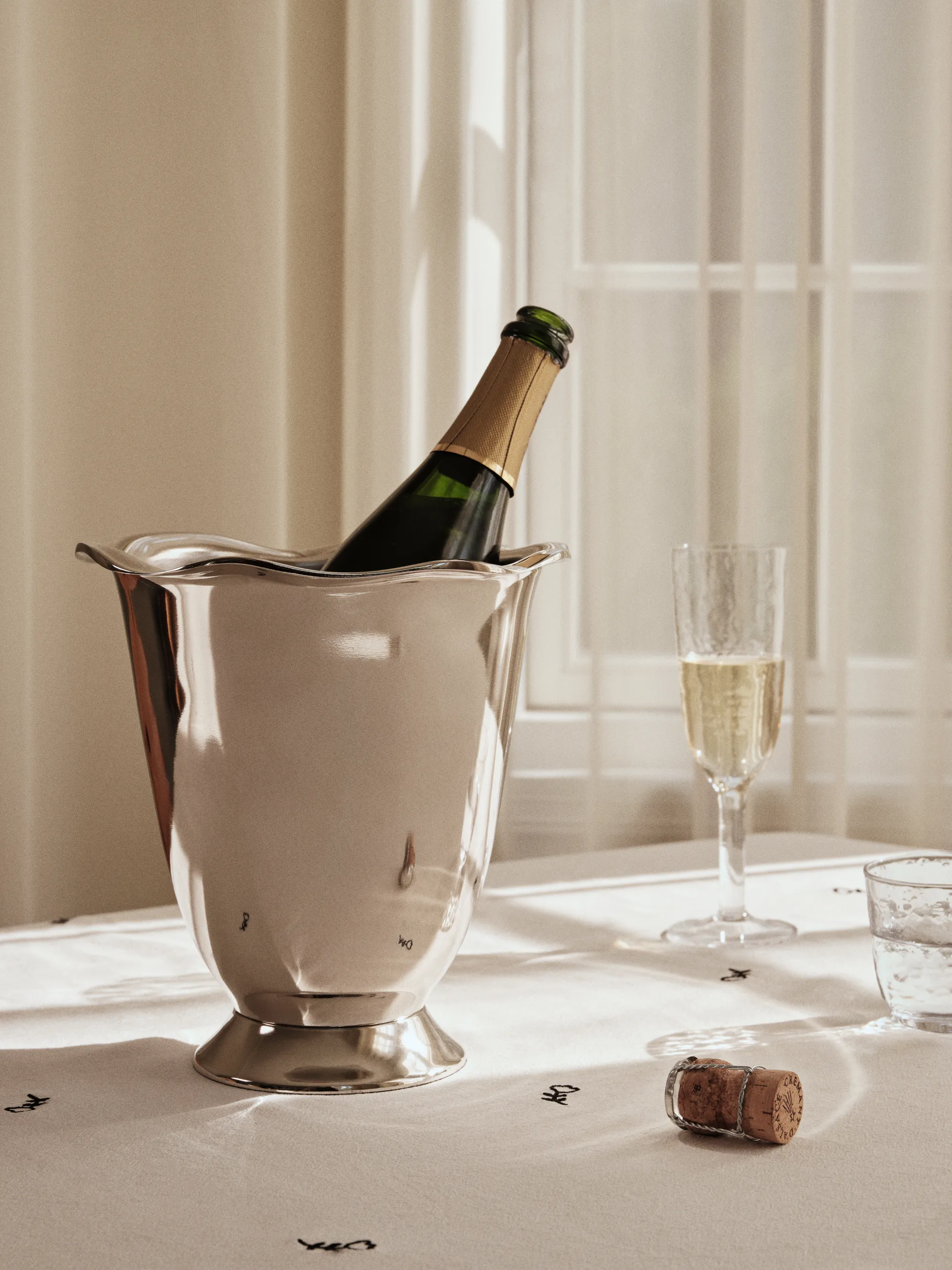 Secchiello per il vino Beatrice Ø23x23 cm, Alluminio Broste Copenhagen