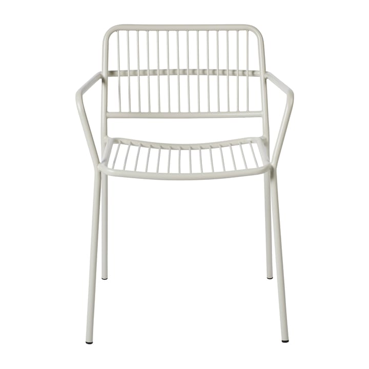 Sedia con braccioli Eden, Grigio beige Broste Copenhagen