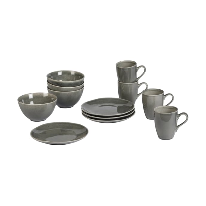 Servizio da colazione Nordic Rain - 12 pezzi - Broste Copenhagen