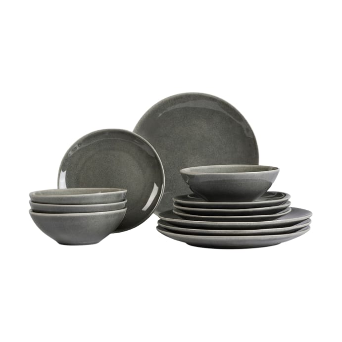 Servizio da tavola Nordic Rain - 12 pezzi - Broste Copenhagen