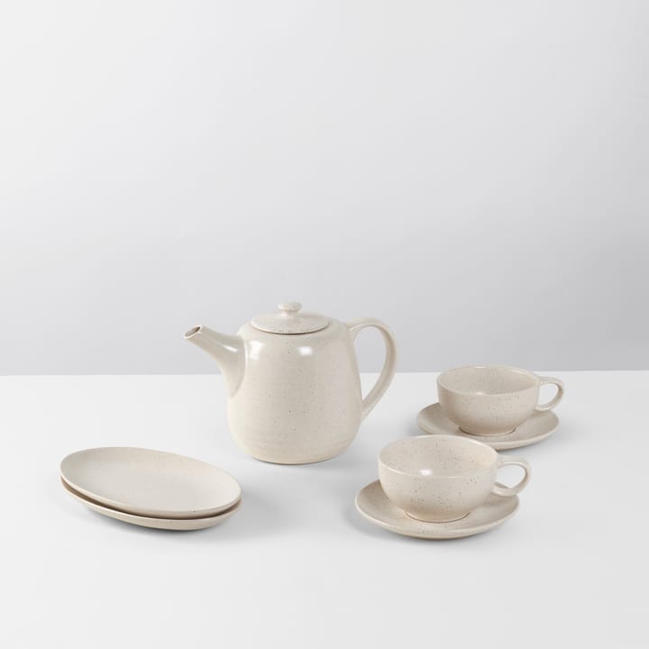 Servizio da tè per due Nordic Vanilla - 5 pezzi - Broste Copenhagen