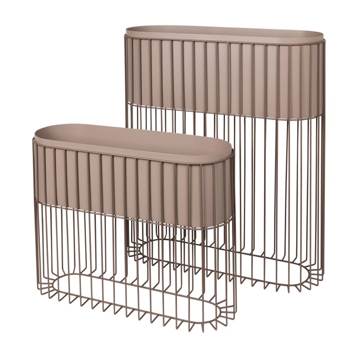 Set cofanetto per piante Fenja - simply taupe warm grey - Broste Copenhagen