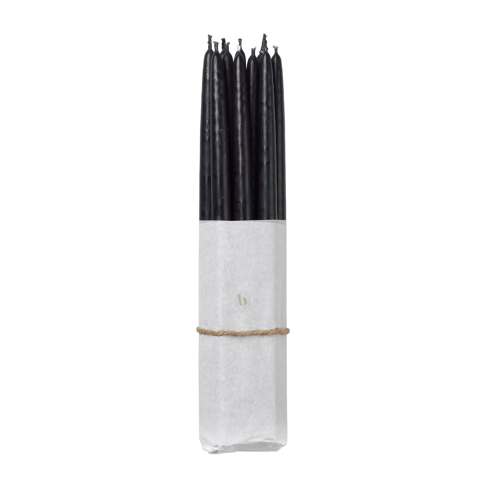 Set da 10 candele antiche Broste Copenhagen, Simply black Broste Copenhagen