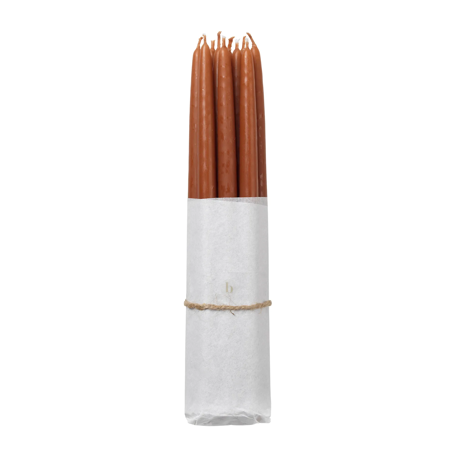 Set da 10 candele antiche Broste Copenhagen, Terracotta Broste Copenhagen