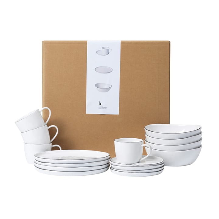 Set da colazione Nordic Salt - 16 pezzi - Broste Copenhagen