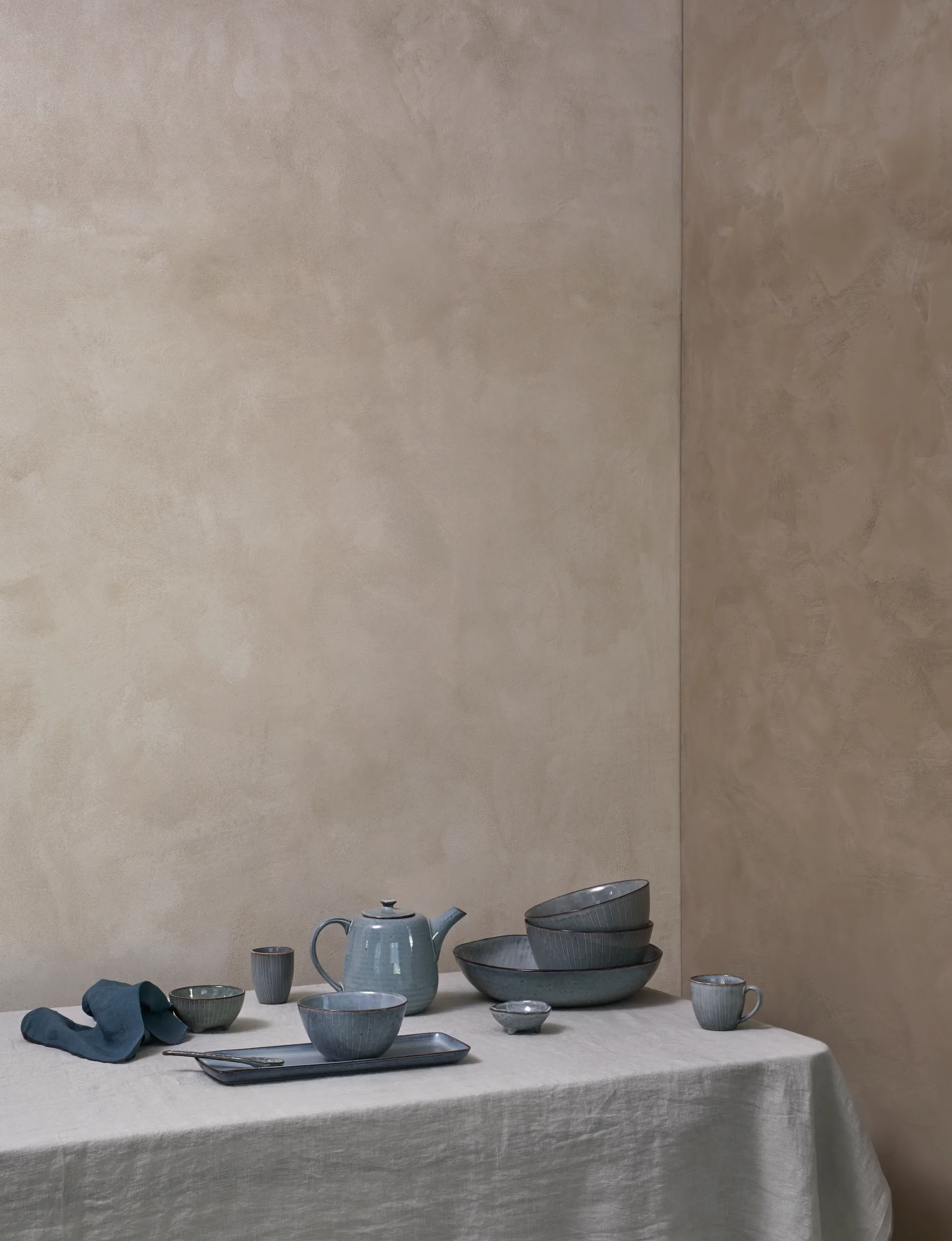 Set da colazione Nordic Sea, 12 pezzi Broste Copenhagen