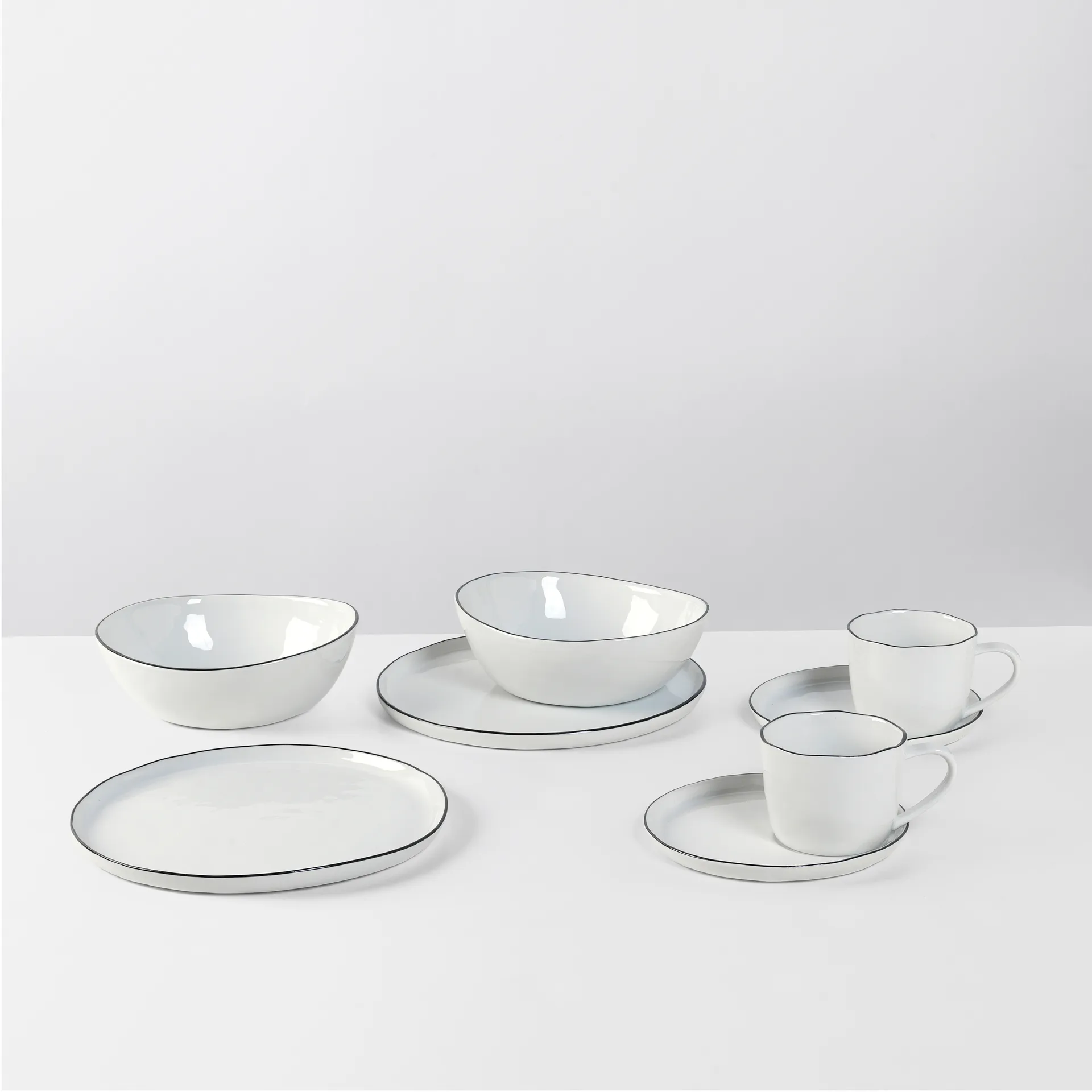 Set da colazione per due Nordic Salt, 6 pezzi Broste Copenhagen