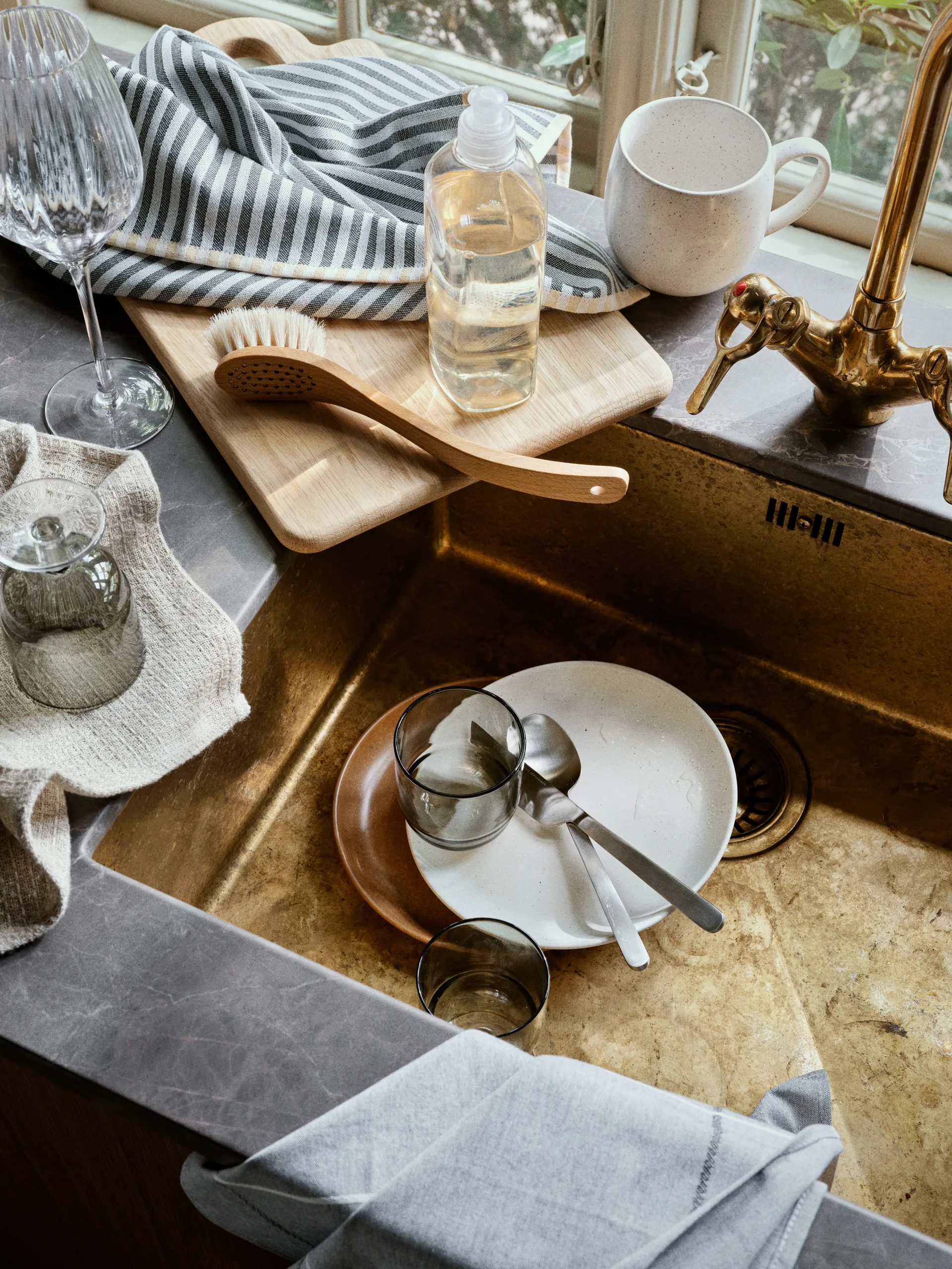 Set di posate Nordic Bistro, 16 pezzi, Satinate opache Broste Copenhagen