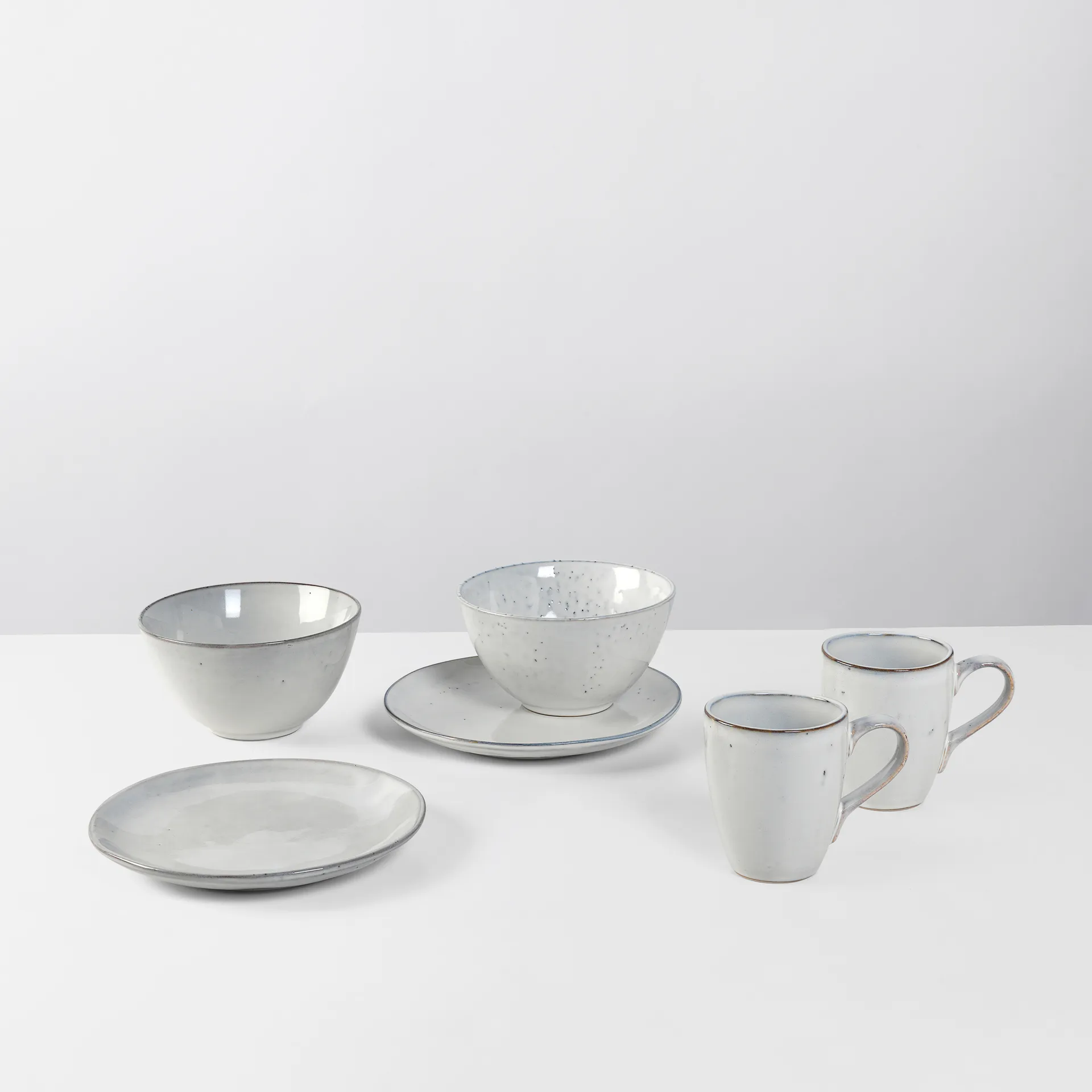 Set per la colazione per due Nordic Sand, 6 pezzi Broste Copenhagen