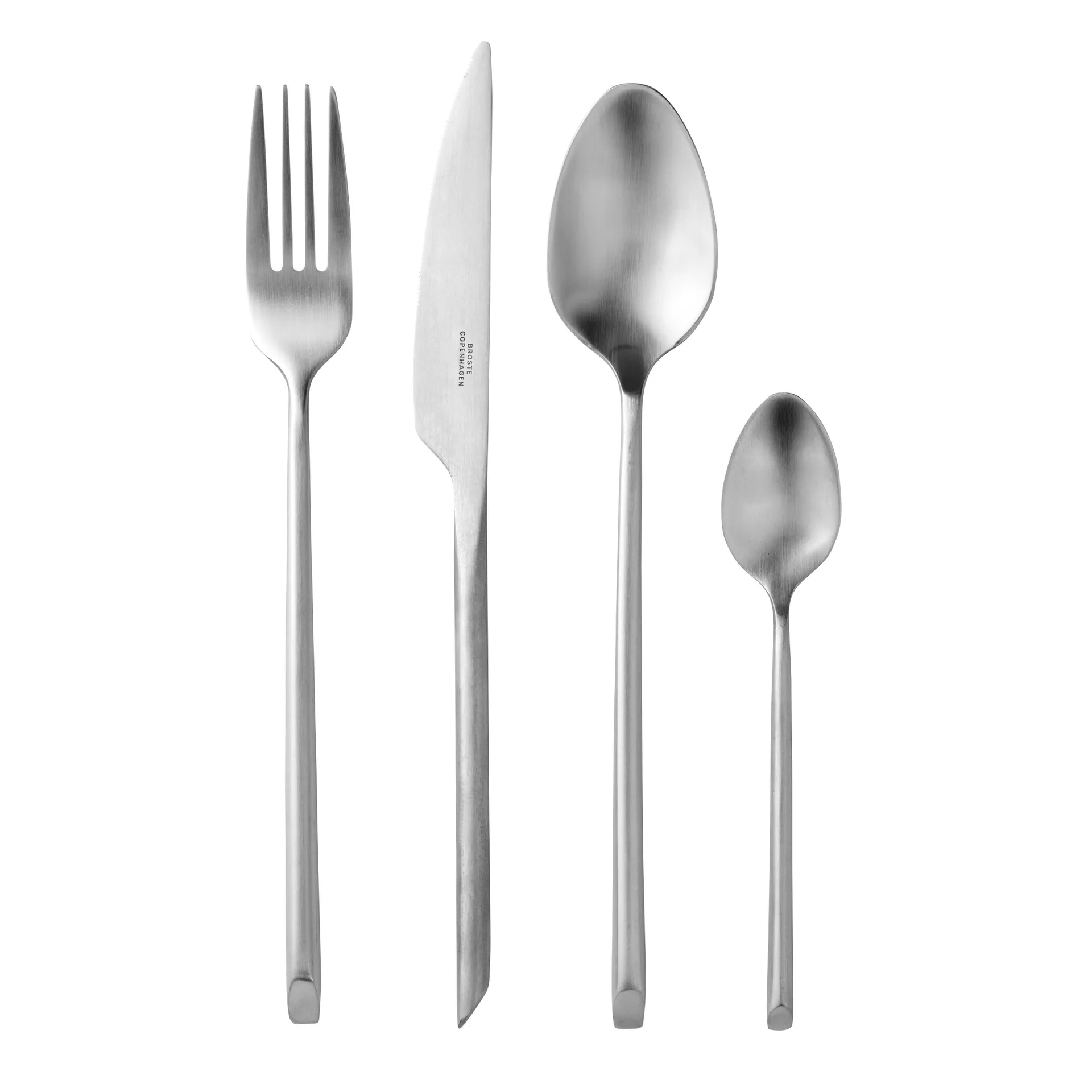 Set posate Sletten 16 pz, acciaio inossidabile opaco Broste Copenhagen