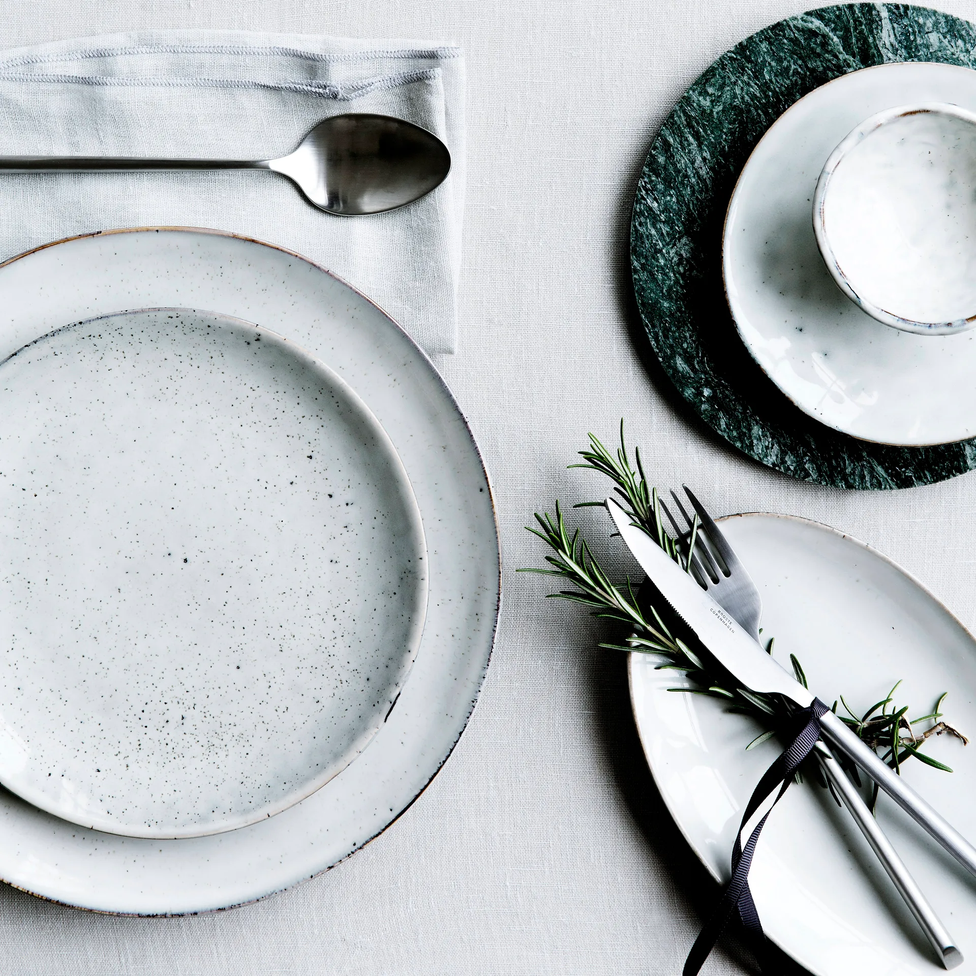 Set posate Sletten 16 pz, acciaio inossidabile opaco Broste Copenhagen