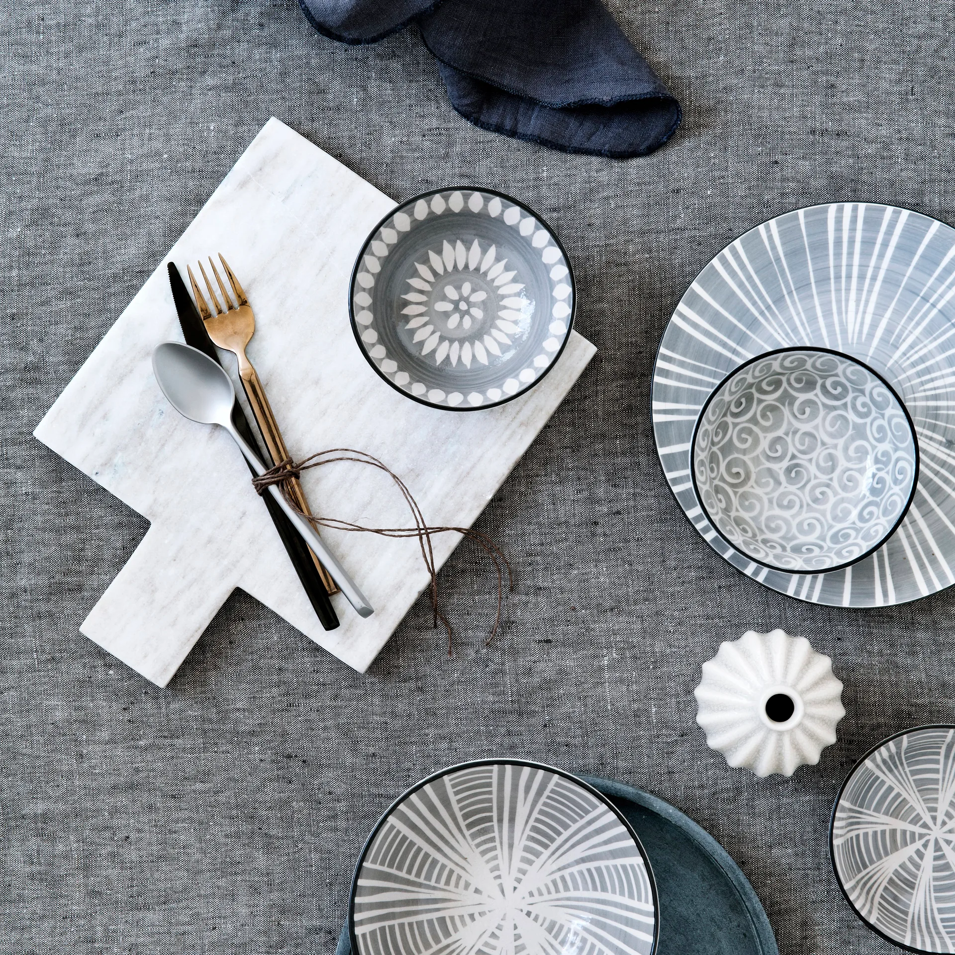 Set posate Sletten 16 pz, acciaio inossidabile opaco Broste Copenhagen