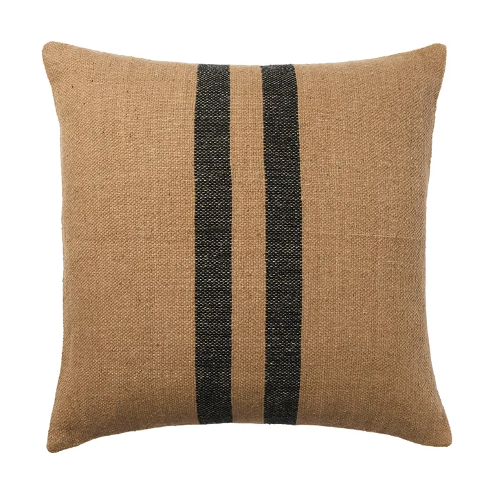 Sigrun fodera per cuscino - Brown kelp-black, 50x50 cm - Broste Copenhagen