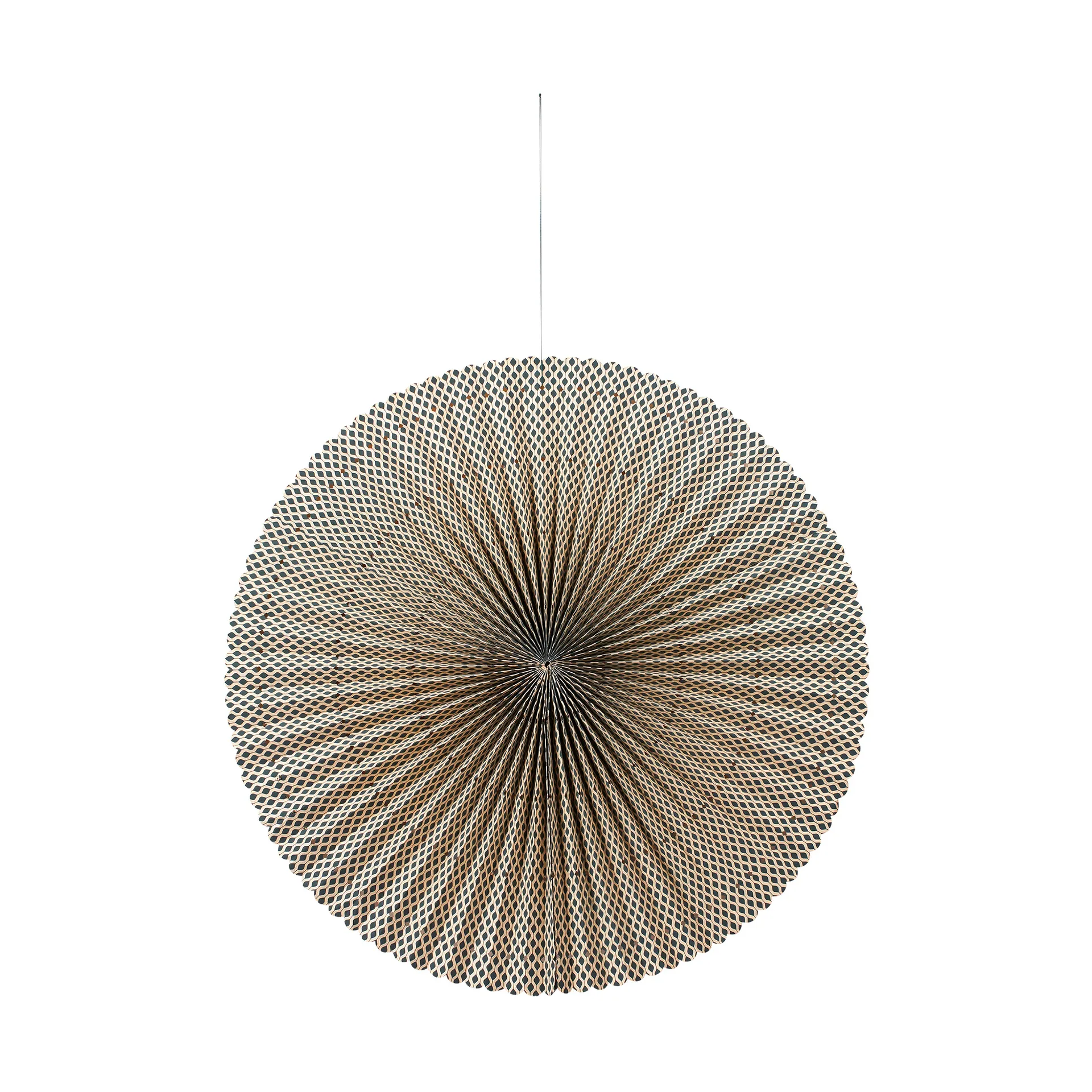 Stella dell'Avvento Rosette L Ø60 cm, Deep forest-natural Broste Copenhagen