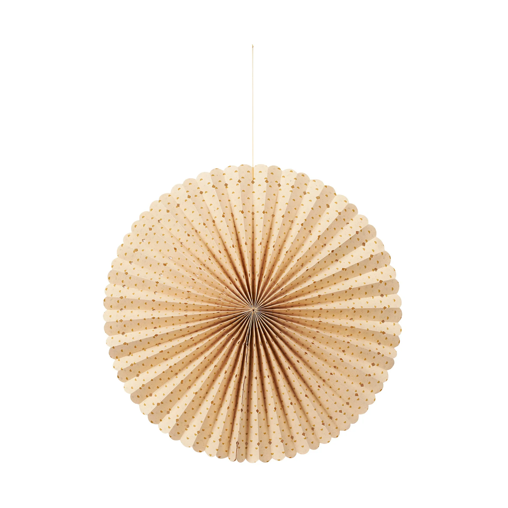 Stella dell'Avvento Rosette M Ø43 cm, Natural-harvest gold Broste Copenhagen
