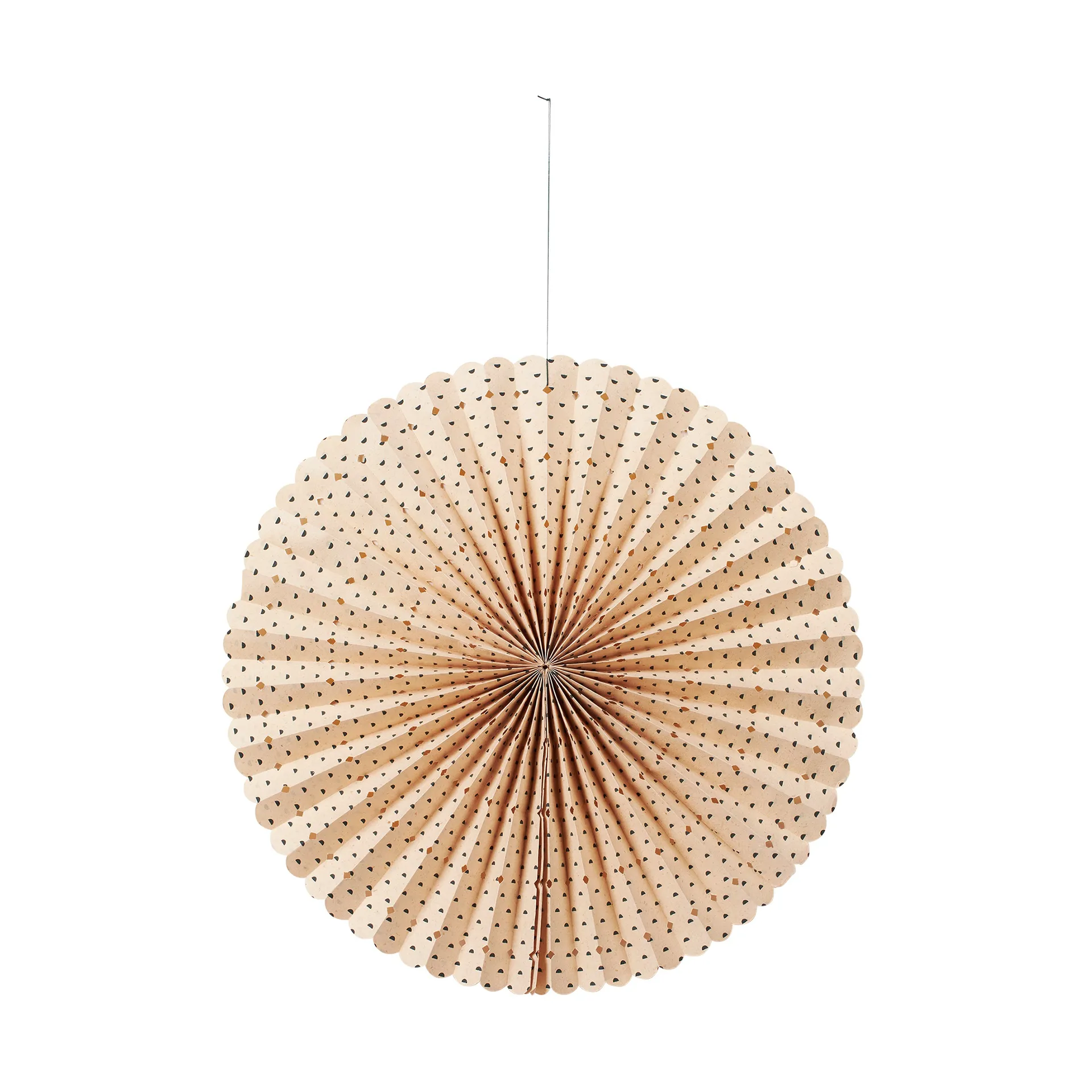 Stella dell'Avvento Rosette M Ø43 cm, Verde foresta naturale Broste Copenhagen