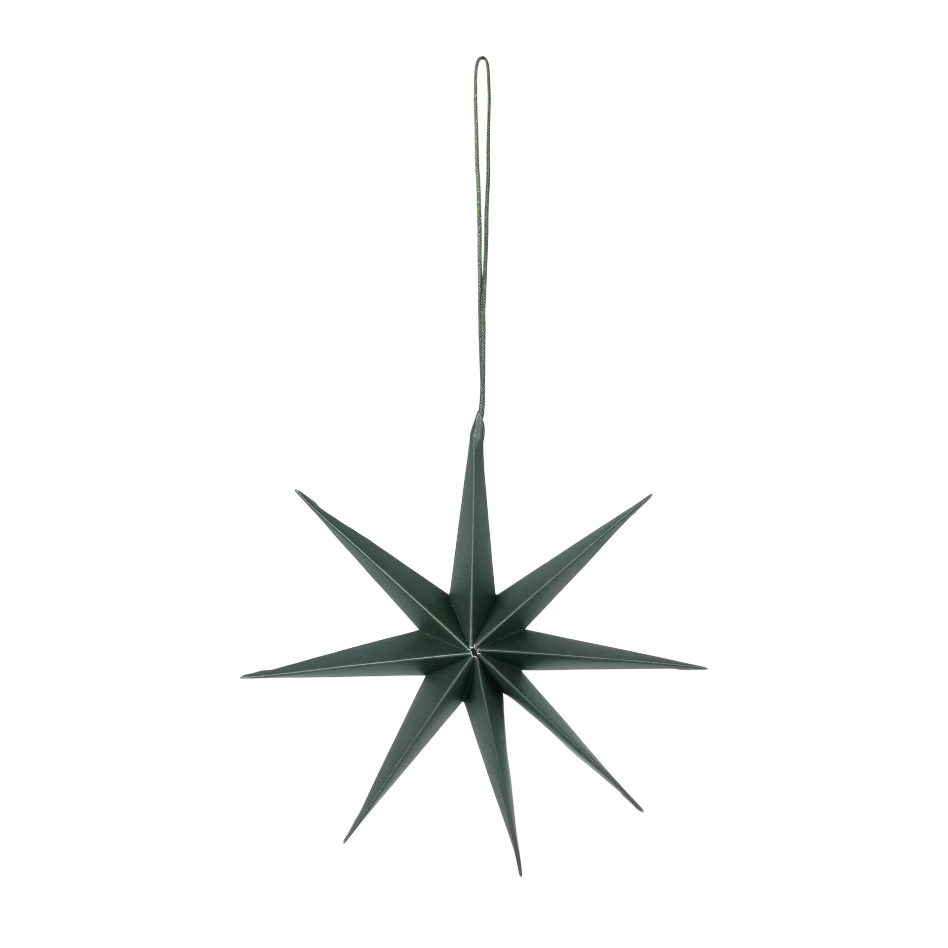 Stella di carta Pax Star Ø 15 cm, Deep forest Broste Copenhagen