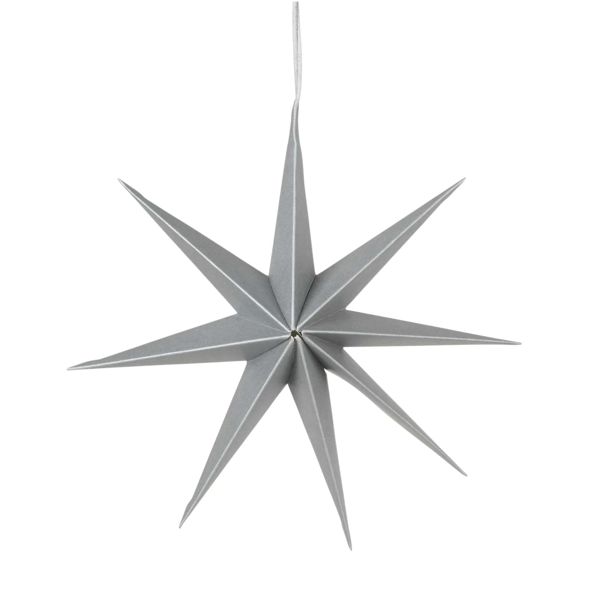Stella di carta Star Ø 50 cm, Argento Broste Copenhagen