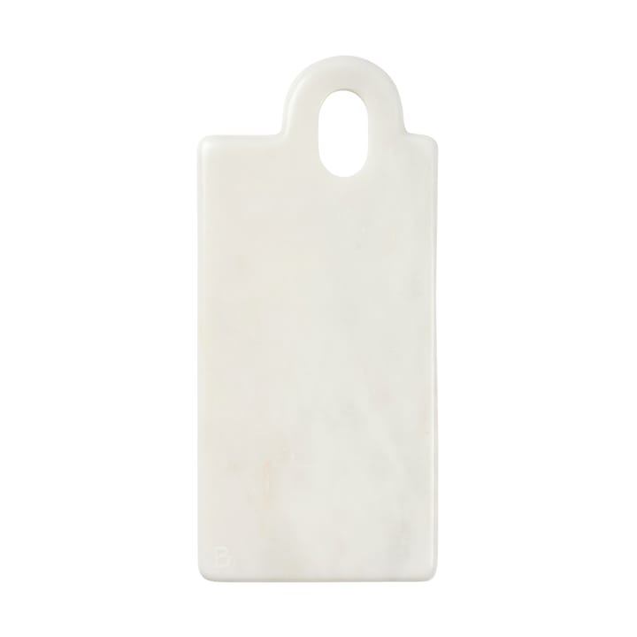 Tagliere Olina 14x31 cm - White marble - Broste Copenhagen