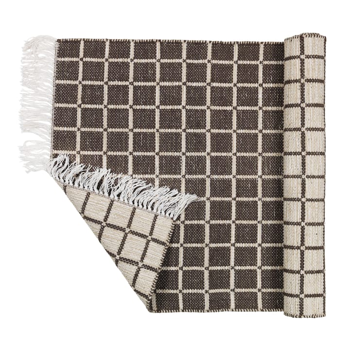 Tappeto in cotone Henny 140x200 cm - light grey-aubergine - Broste Copenhagen