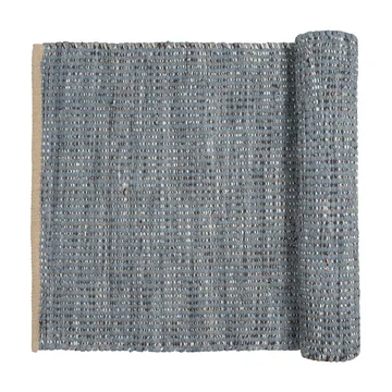 Tappeto in cotone Magda 70x140 cm - flint stone blue - Broste Copenhagen