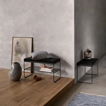 Tappeto in cotone Magda 70x140 cm - flint stone blue - Broste Copenhagen