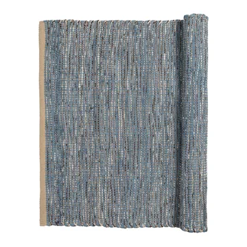 Tappeto in cotone Magda 80x250 cm - flint stone blue - Broste Copenhagen