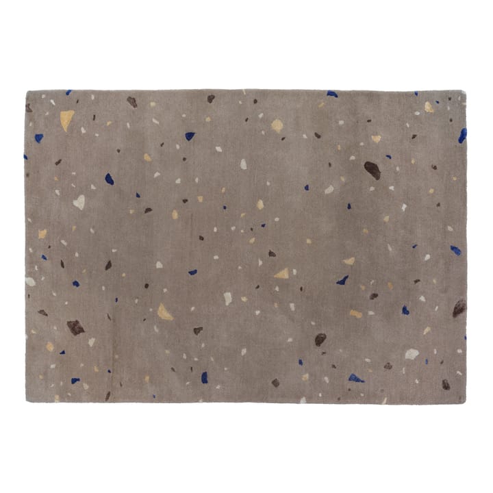 Tappeto in lana Terrazzo 140x200 cm, carafe brown-blue spot Broste Copenhagen