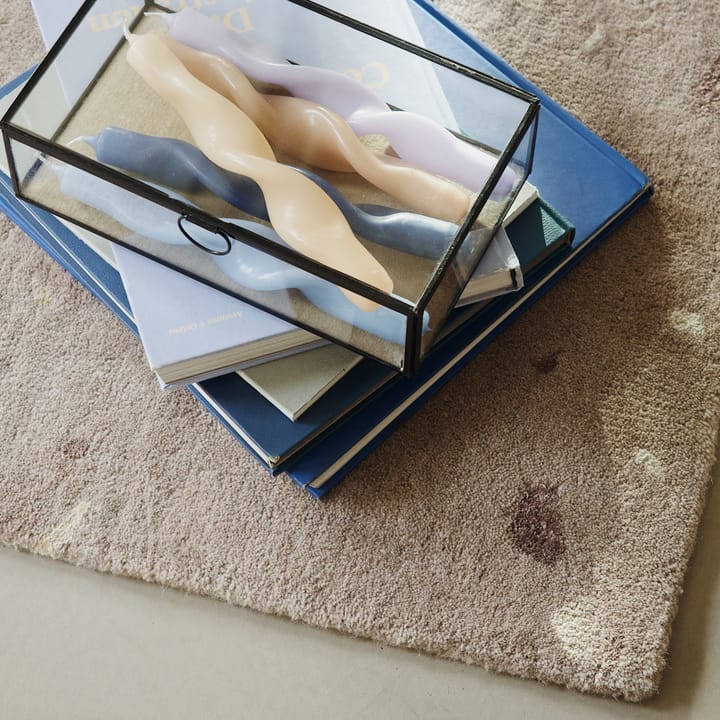 Tappeto in lana Terrazzo 140x200 cm, carafe brown-blue spot Broste Copenhagen