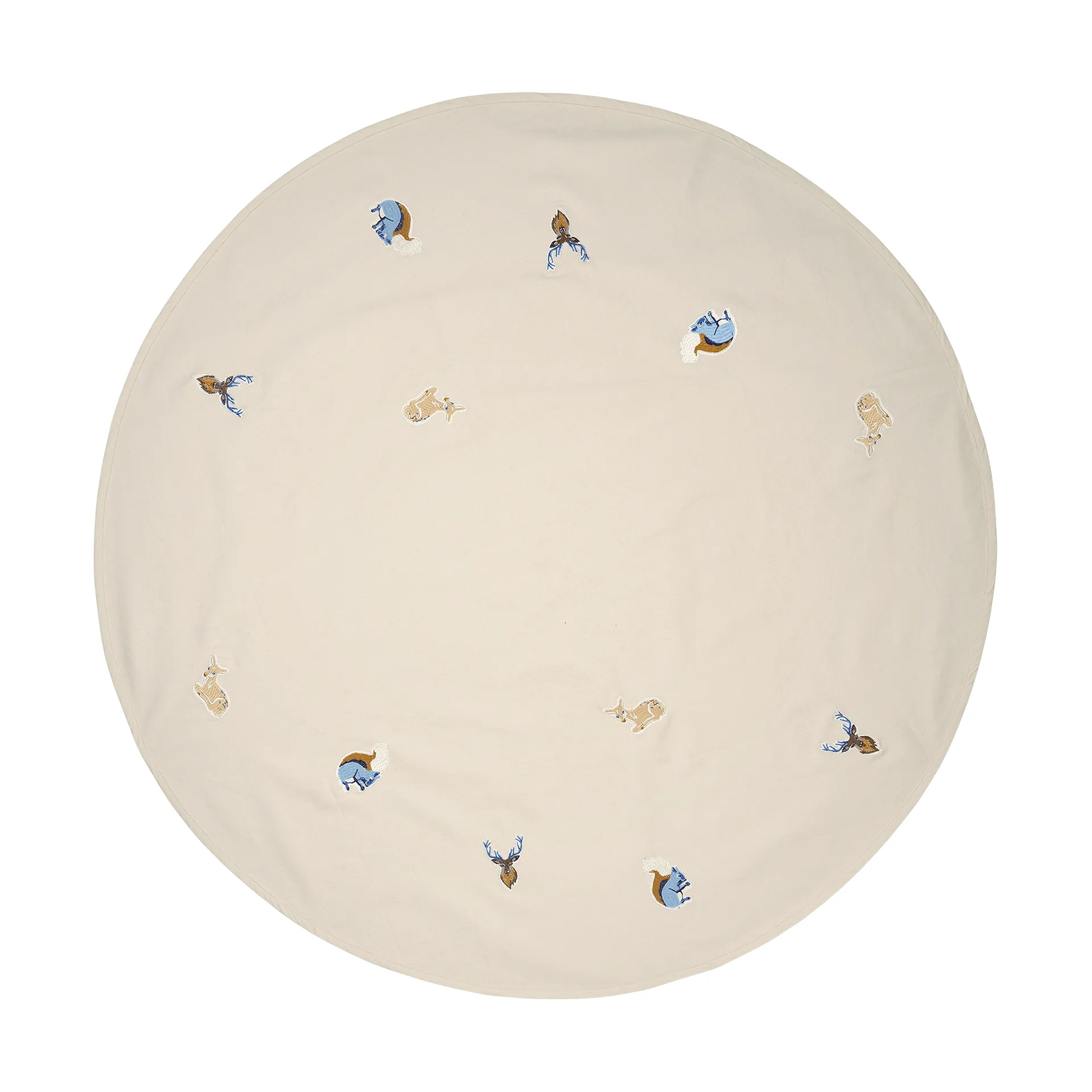 Tappeto per albero di Natale Deer, Warm Beige Broste Copenhagen
