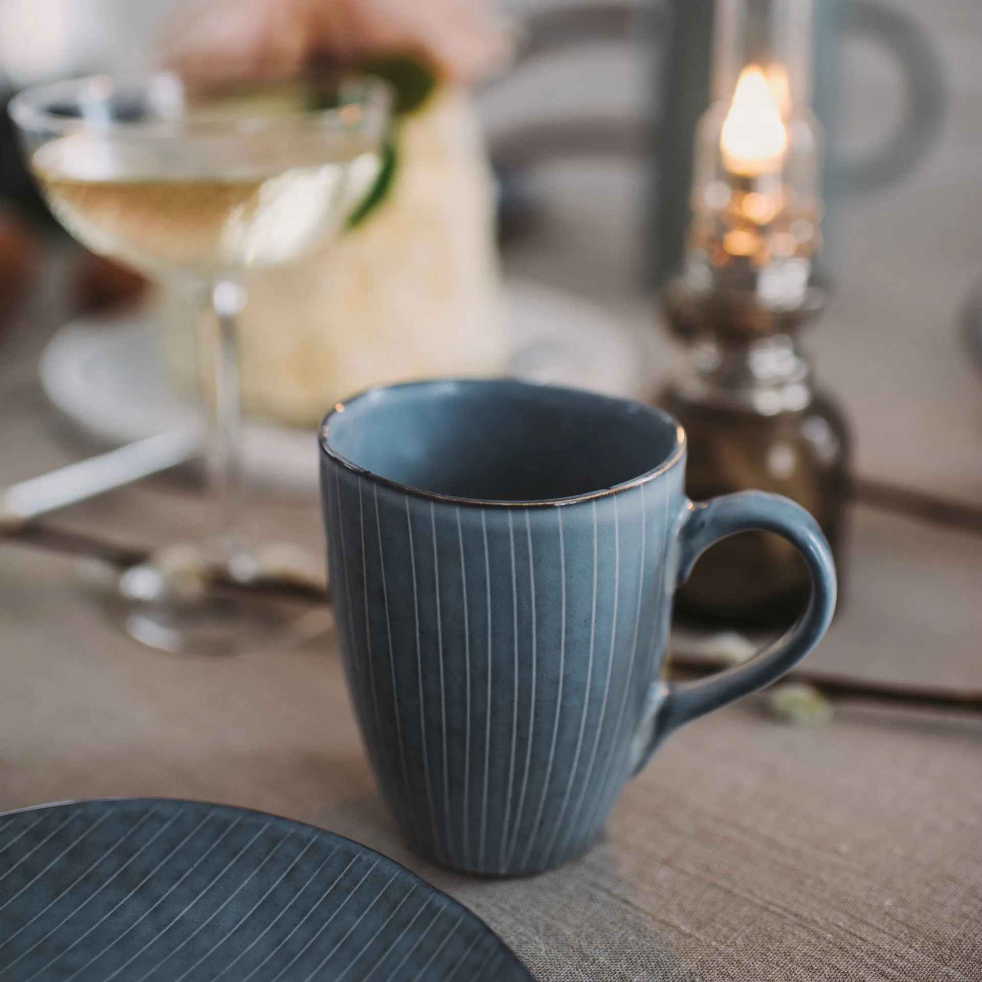 Tazza con manico Nordic Sea, 10 cm Broste Copenhagen