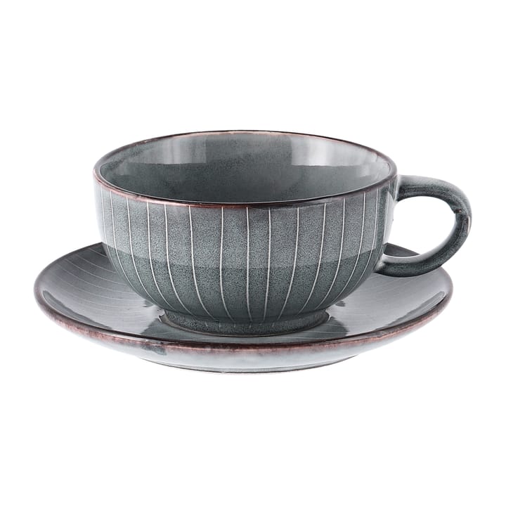 Tazza da tè e piattino Nordic Sea  - 5,8 cm - Broste Copenhagen