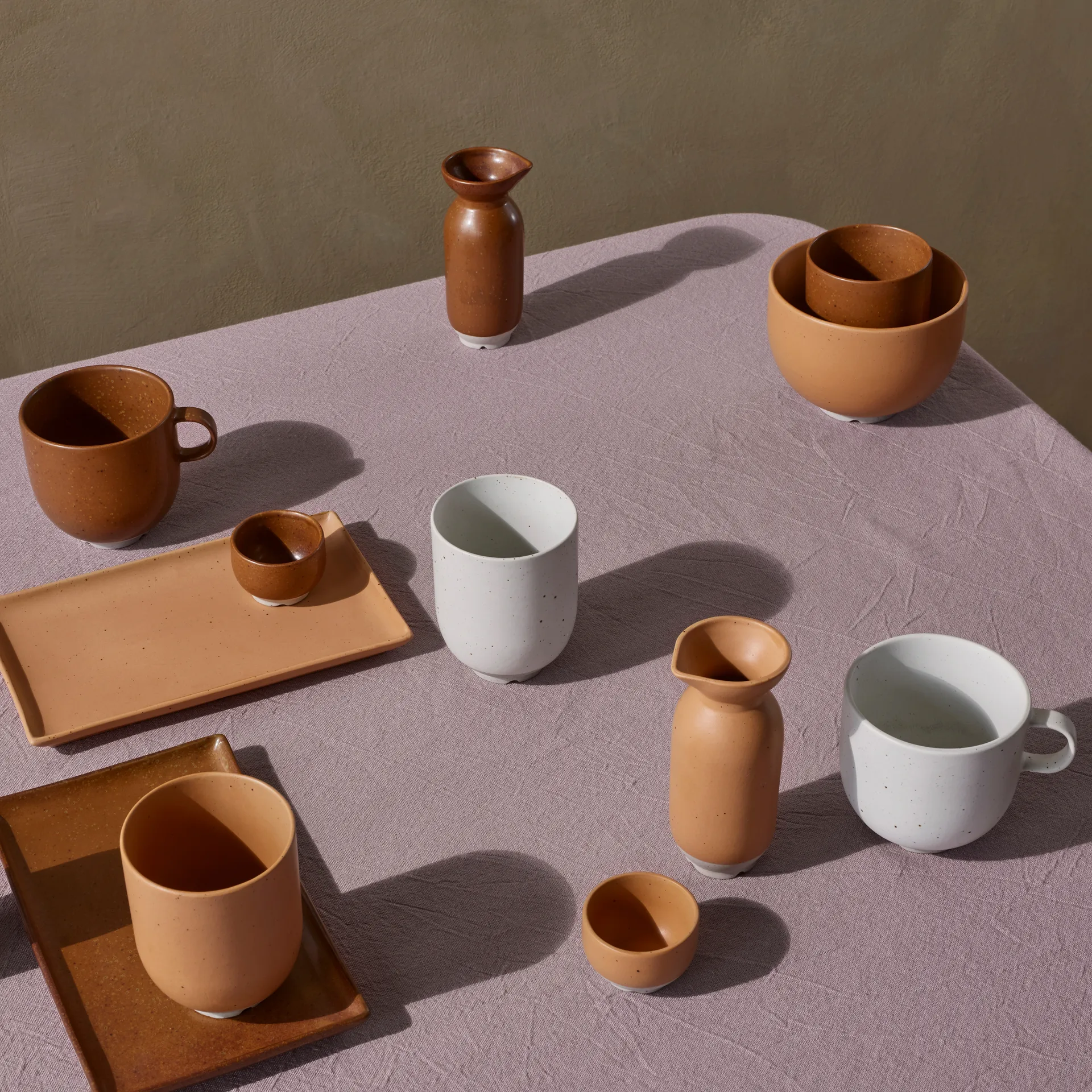 Tazza Eli con manico 20 cl, caramel brown Broste Copenhagen