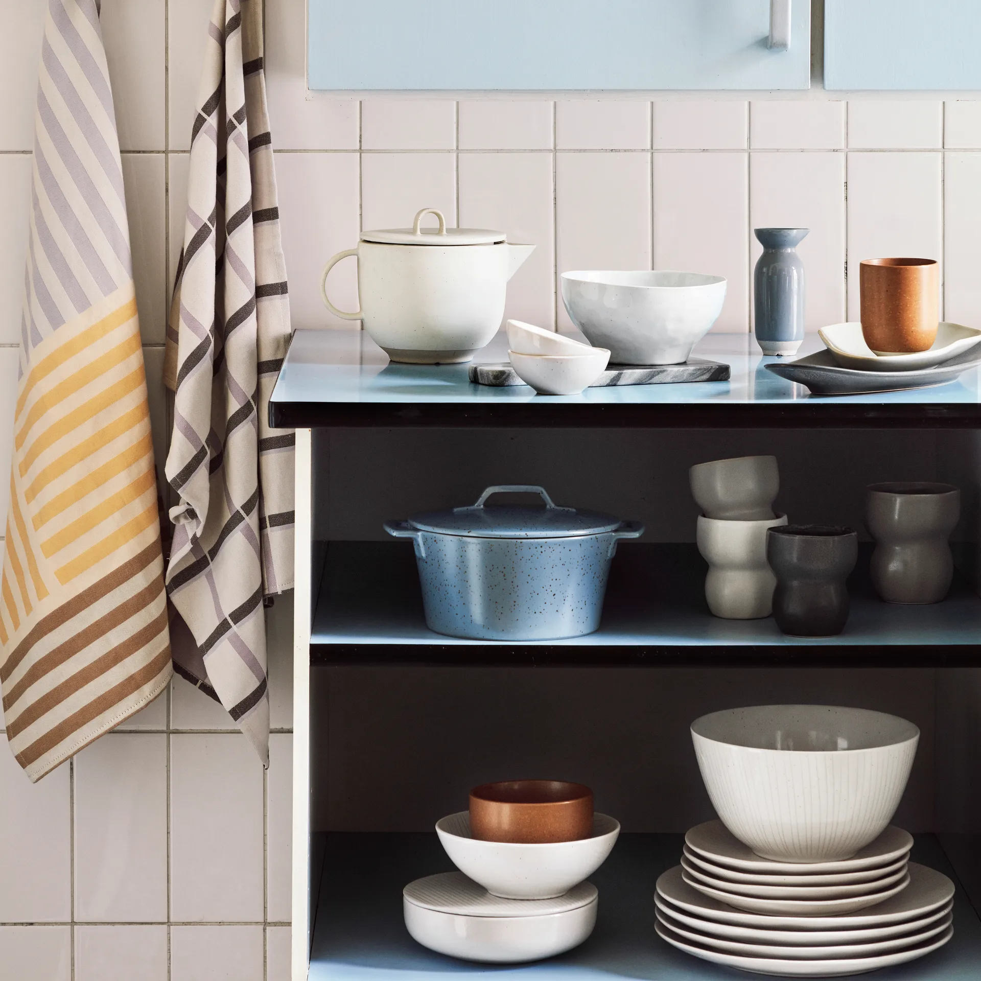 Tazza Limfjord 35 cl, soft grey Broste Copenhagen