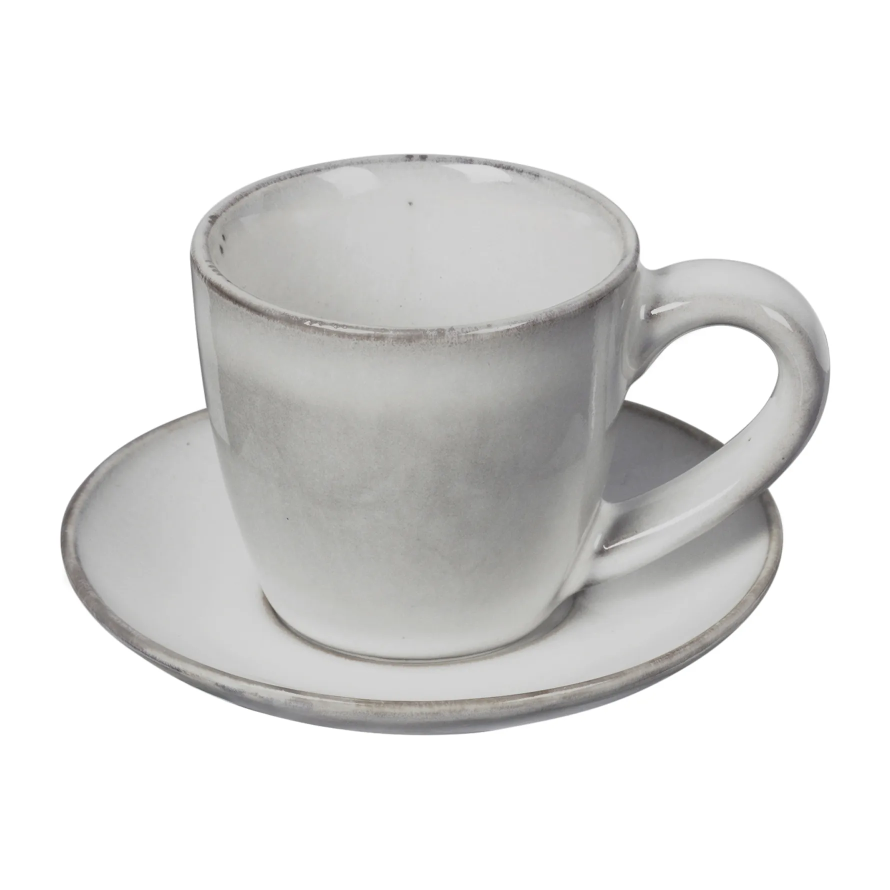 Tazzina da espresso con piattino Nordic Sand , 5 cl Broste Copenhagen