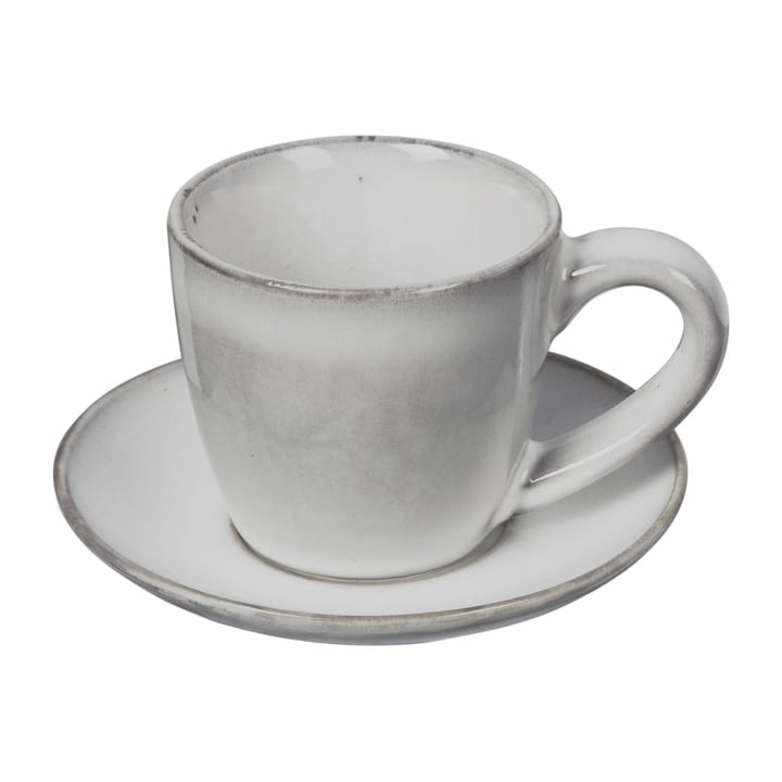 Tazzina da espresso con piattino Nordic Sand  - 5 cl - Broste Copenhagen