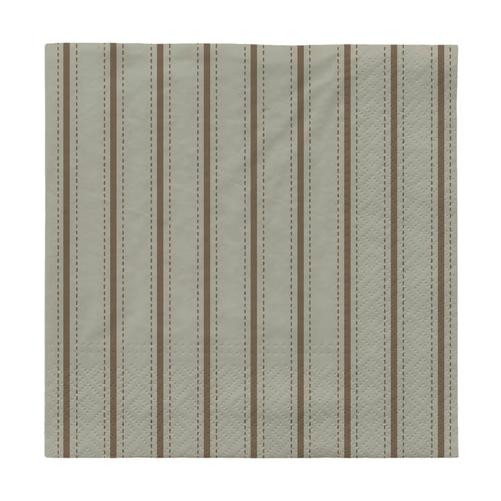 Tovaglioli di carta Dolly 33x33 cm confezione da 20 - Desert sage-dark green - Broste Copenhagen