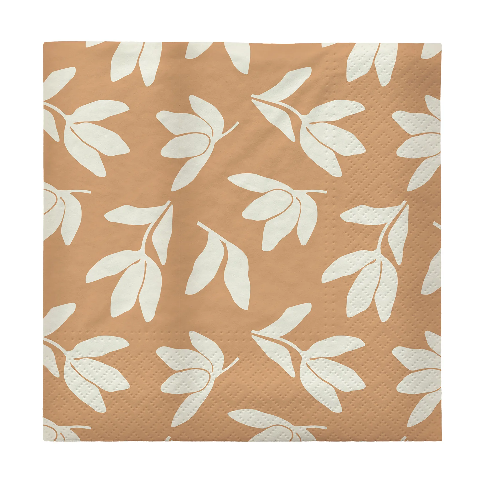 Tovaglioli di carta Herbert 33x33 cm confezione da 20, Cinnamon sand-off white Broste Copenhagen