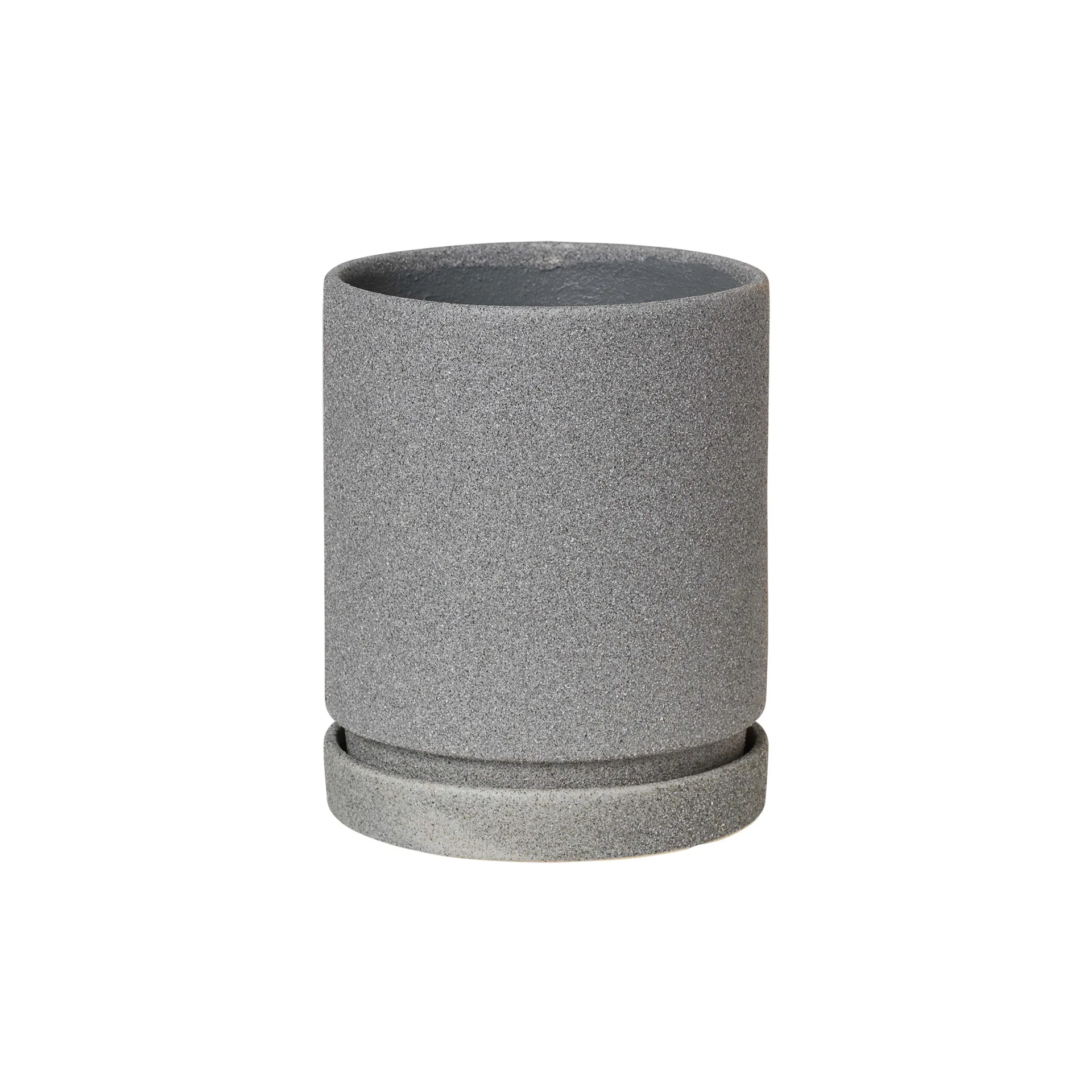 Vaso da fiori con sottovaso Polaris Ø 14 cm, tradewinds blue Broste Copenhagen
