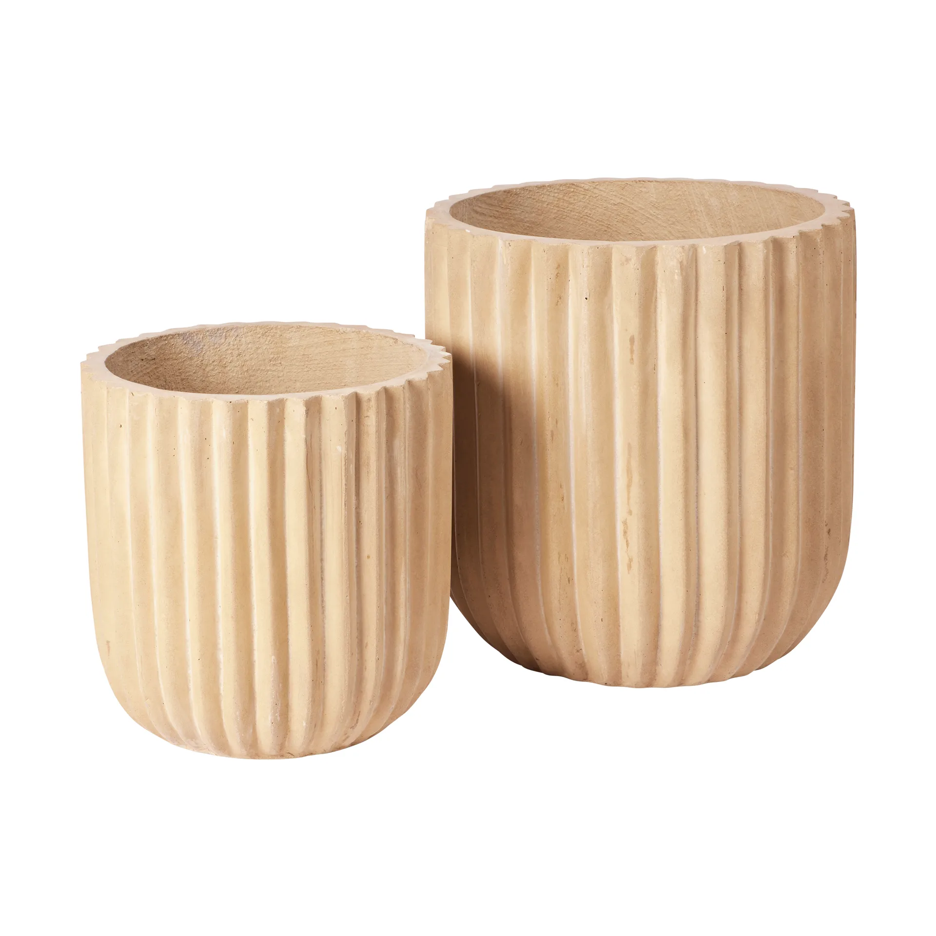 Vaso Fiber confezione da 2, Antique beige Broste Copenhagen