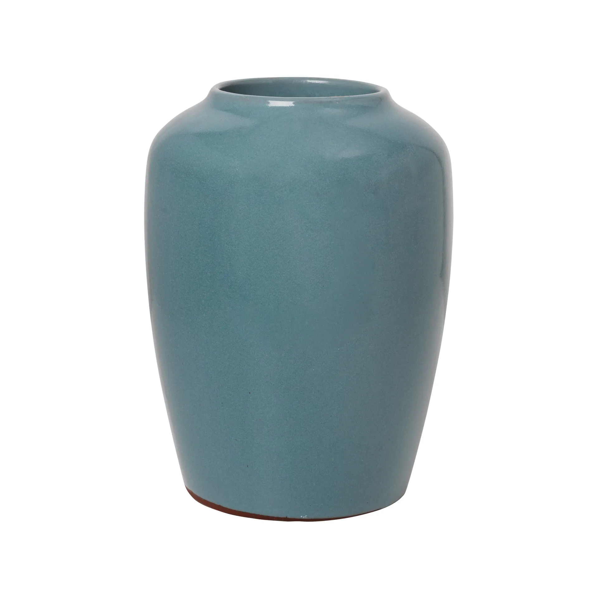 Vaso in ceramica Cph Curve 24,5 cm, blu scuro Broste Copenhagen