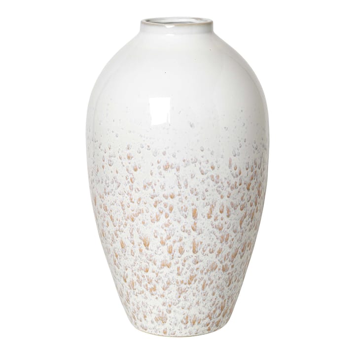 Vaso in ceramica Ingrid 40 cm - rainy day-indian tan - Broste Copenhagen