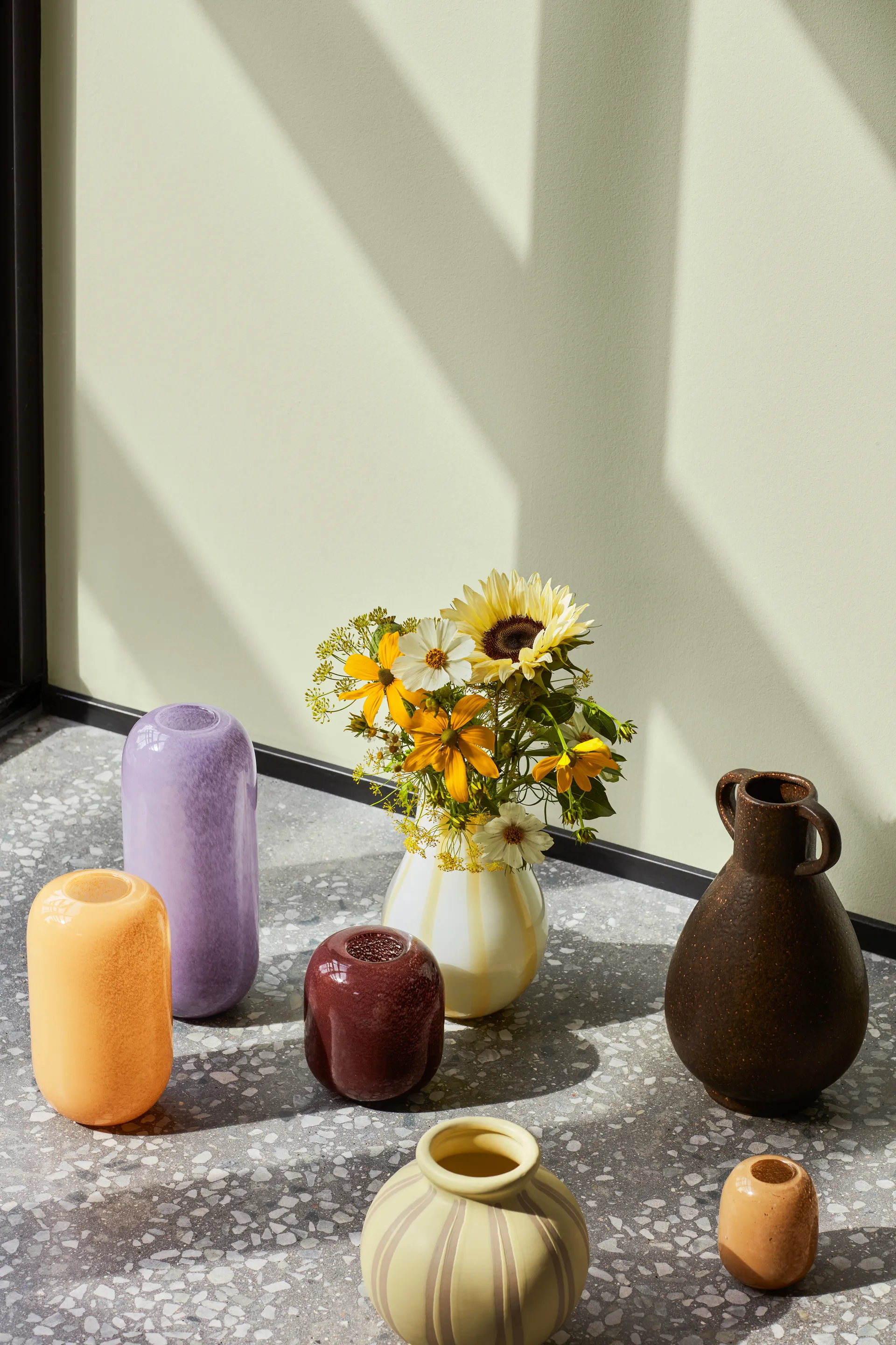 Vaso Kai 10 cm, Mojave desert sand Broste Copenhagen