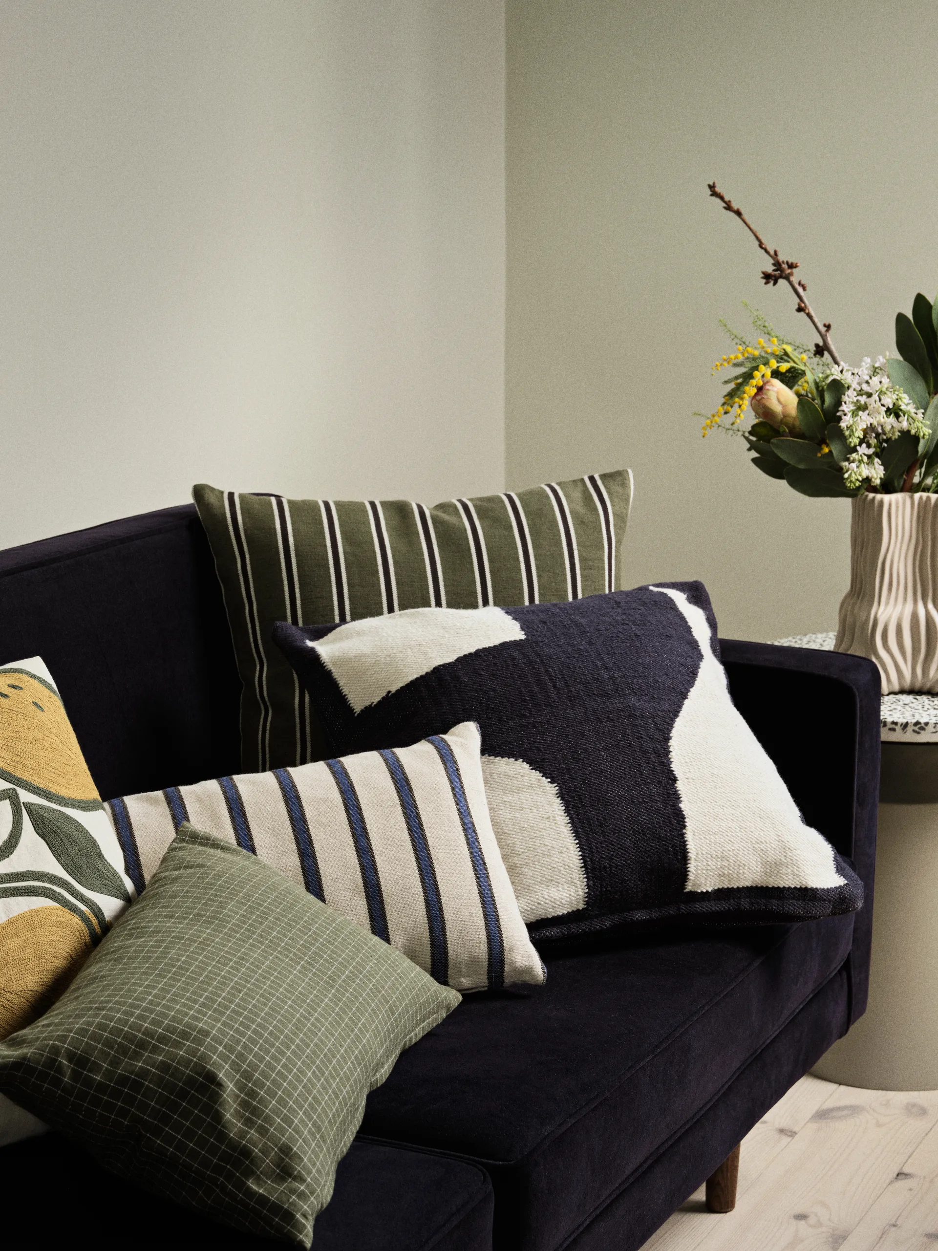 Vaso Magny 43 cm, Castle beige Broste Copenhagen