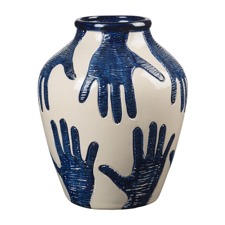 Vaso Mime, 40 cm - Blu intenso, rainy day - Broste Copenhagen