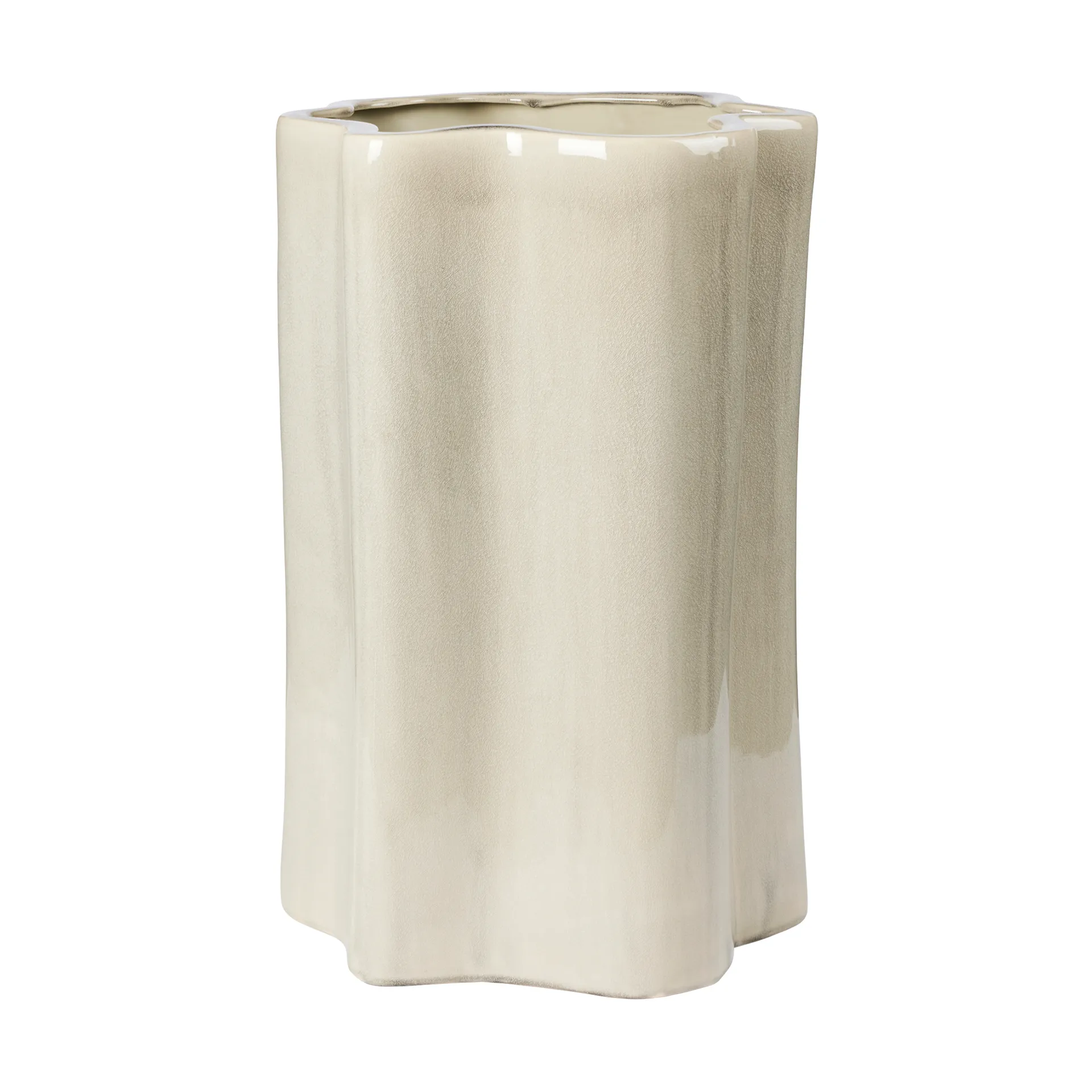 Vaso per fiori Sonja H:55 cm, Grigio Giorno di Pioggia Broste Copenhagen