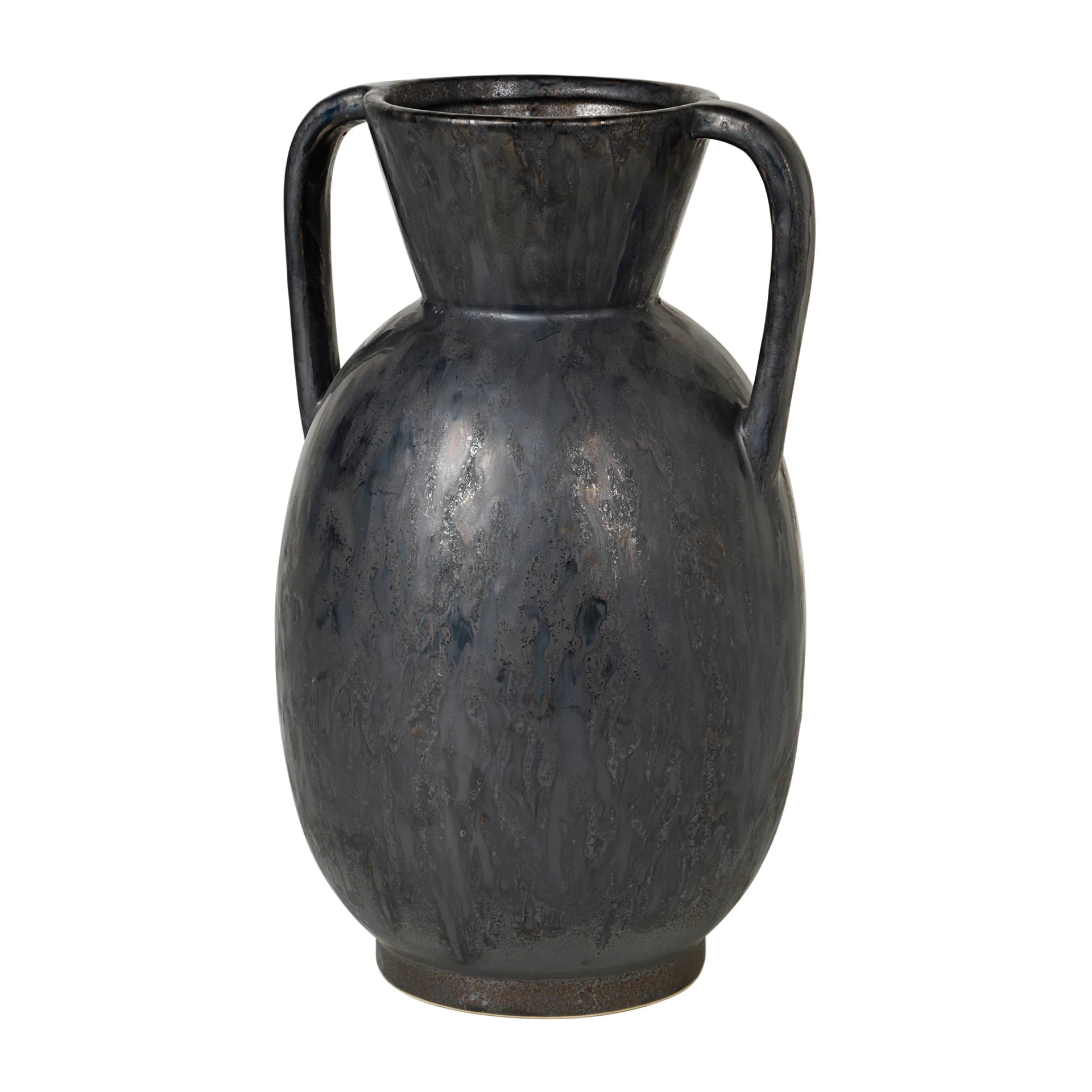 Vaso Simi 29 cm, Antique grey-black Broste Copenhagen
