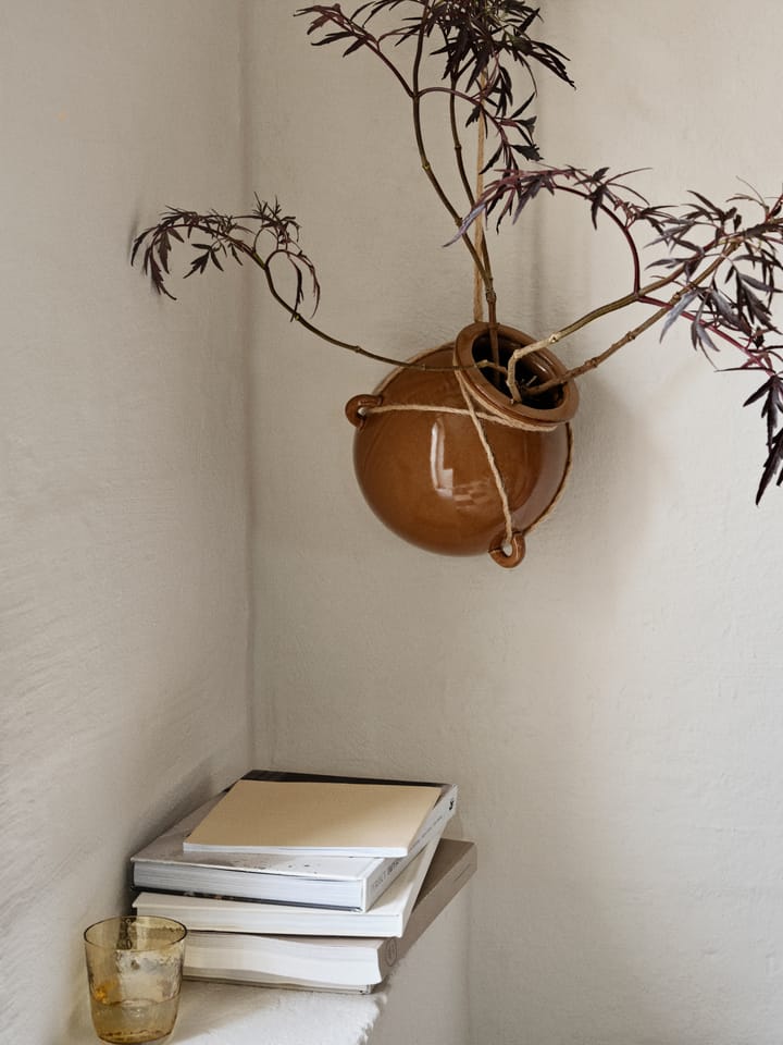 Vaso sospeso Eya Ø22 cm, Brown Broste Copenhagen