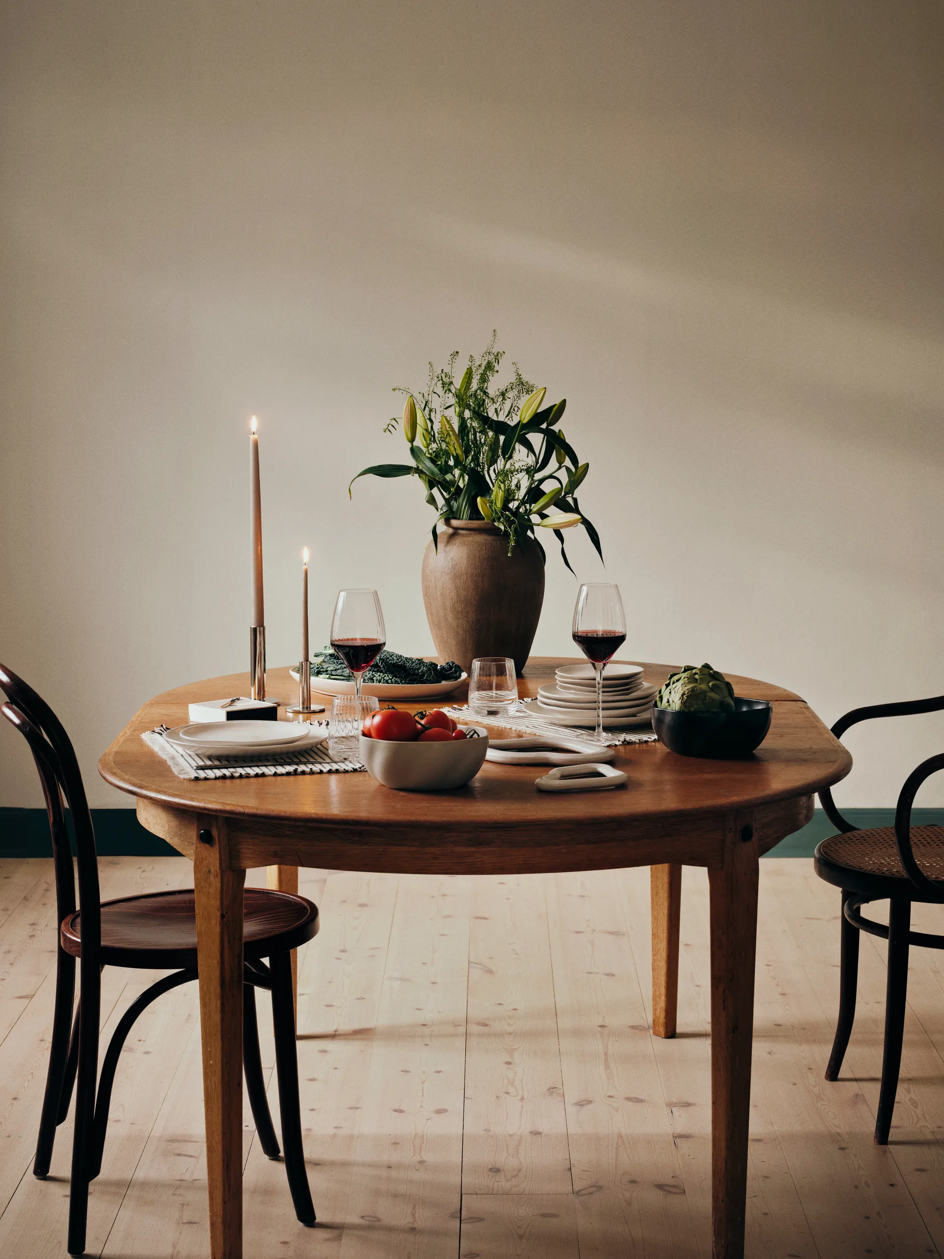 Vaso Uma, Rustico marrone chiaro, 40 cm Broste Copenhagen